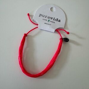 Pura Vida Hot Neon Pink Bracelet